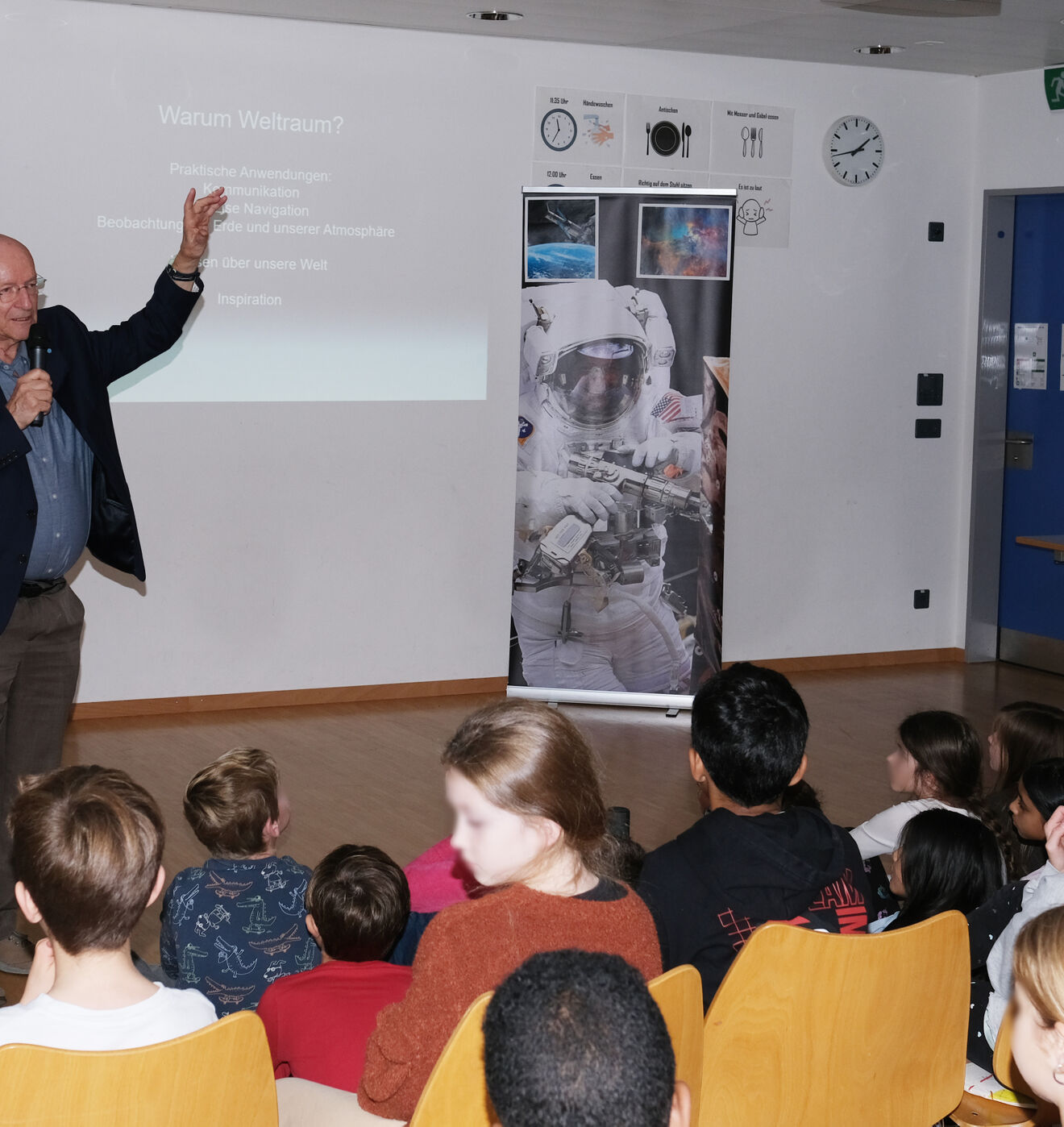 Astronaut Claude Nicollier